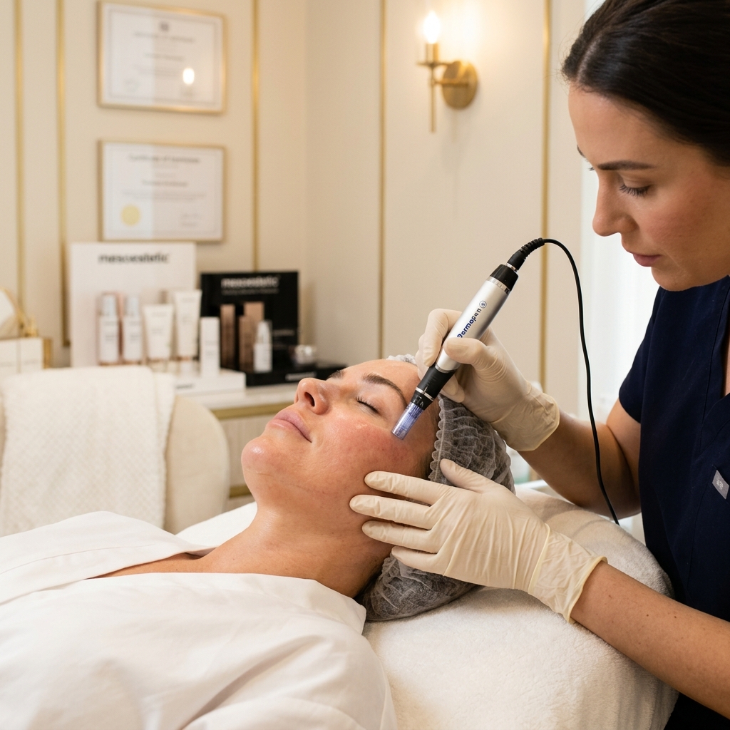 Microneedling treatment